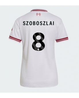 Billige Fotballdrakt Liverpool Dominik Szoboszlai #8 Replika Bortedrakt Dame 2026-27 Kortermet Billige Fotballdrakt Liverpool Dominik Szoboszlai #8 Replika Bortedrakt Dame 2026-27 Kortermet